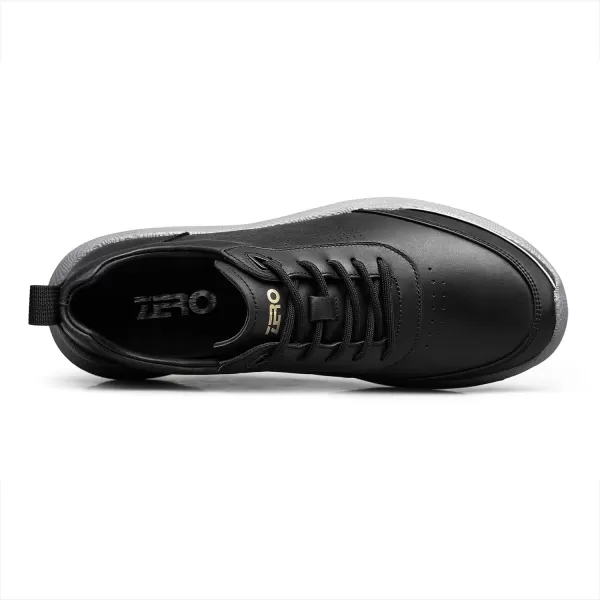 ZRO Mens Fashion Sneakers Thick Bottom Working Shoes for Men R1306223 Spring Black 8