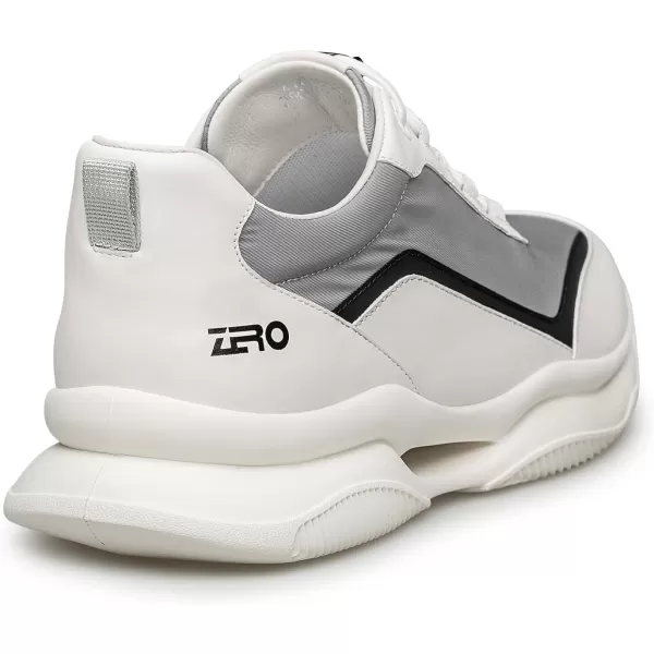 ZRO Mens Sneakers  Easy wear Lightweight Leather Shoes for Men XYF1858 24 SpringWhite
