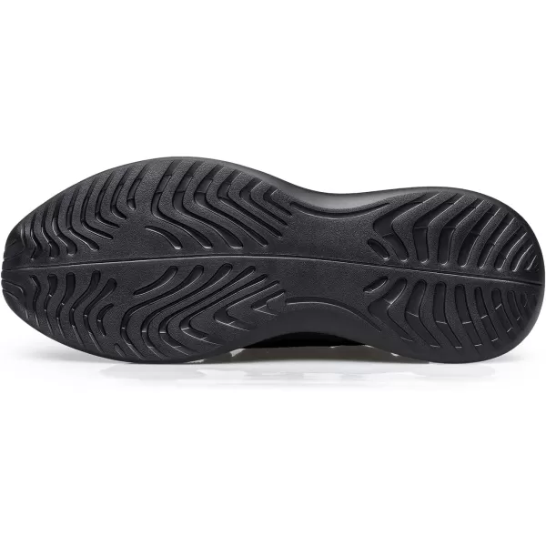 ZRO Mens Y197 Walking Comfortable Mesh Fashion SneakersBlack