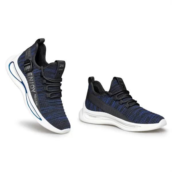 ZRO Mens Y197 Walking Comfortable Mesh Fashion SneakersBlue