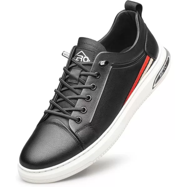Mens Sneakers Air Tool Impact Resistant Thick Sole NonTied Shoe Strap S120922 AutumnBlack