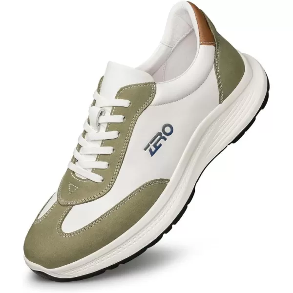 Mens Sneakers Comfort Genuine Leather Shoes for Men YF1882 24 SpringGreen