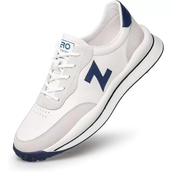 ZRO Mens Non Slip Suede Fashion SneakersBlue