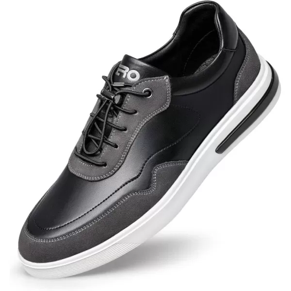 ZRO Mens S713 Toggle Laces TwoTone Fashion SneakersBlack