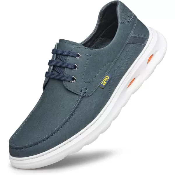 ZRO Mens Sneakers Wide Width Leather Shoes for Men RF1967X 24 SpringGrey