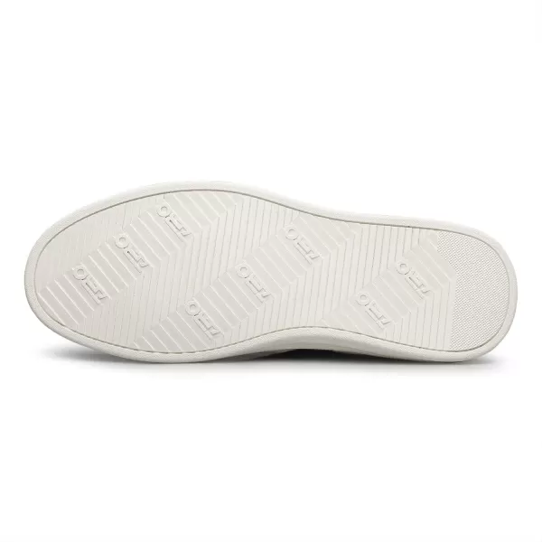 Mens fashion sneakers simple Casual Cowhide S1310023 SpringWhite