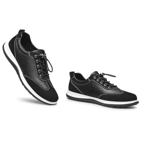 ZRO Mens Fashion Sneakers ColorBlocking Style Casual Shoes for Men 22 ModelBlack