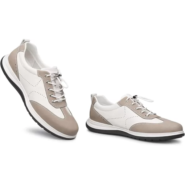 ZRO Mens Fashion Sneakers ColorBlocking Style Casual Shoes for Men 22 ModelBrown