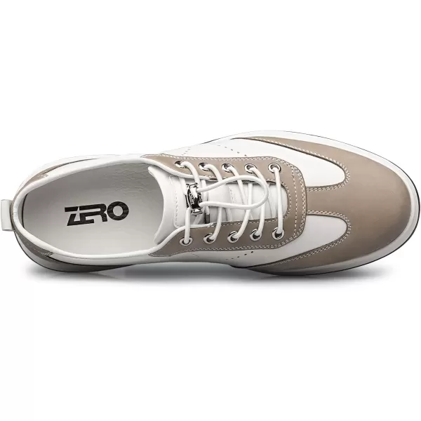 ZRO Mens Fashion Sneakers ColorBlocking Style Casual Shoes for Men 22 ModelBrown