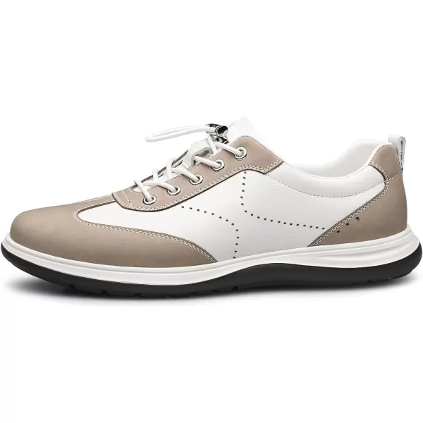 ZRO Mens Fashion Sneakers ColorBlocking Style Casual Shoes for Men 22 ModelBrown
