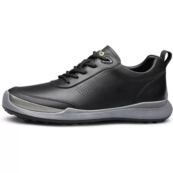 ZRO Mens Fashion Sneakers Thick Bottom Working Shoes for Men R1306223 Spring Black 6