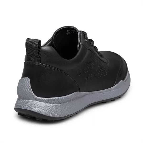ZRO Mens Fashion Sneakers Thick Bottom Working Shoes for Men R1306223 Spring Black 6