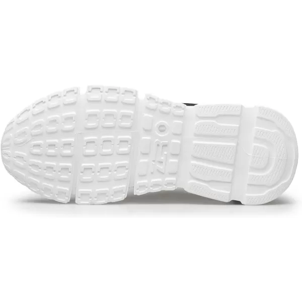 ZRO Mens Walking Comfortable Perforated Fashion SneakersBlack