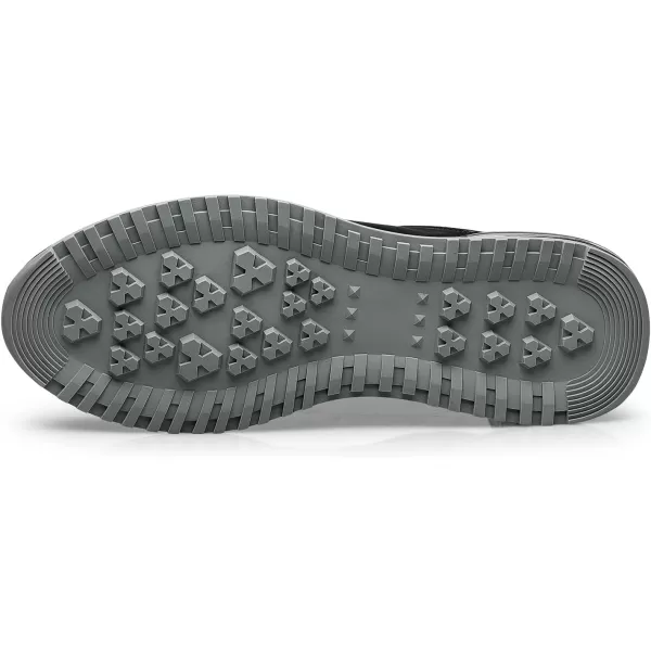 ZRO Mens Y891 Toggle Laces Casual Fashion SneakersBlack