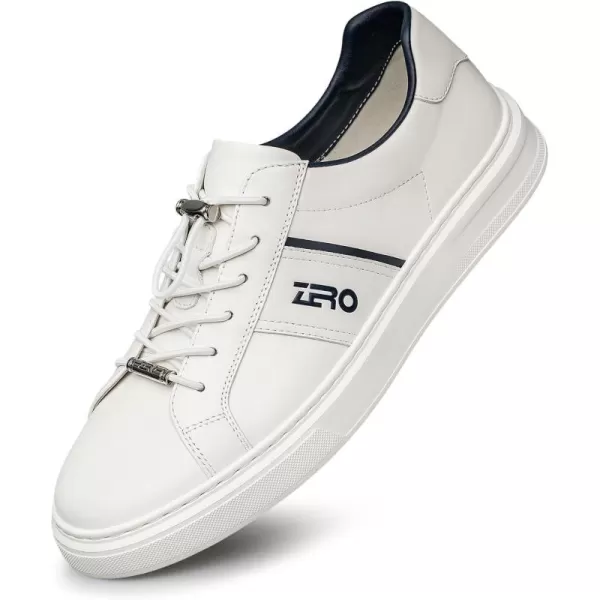 Mens Sneakers  Simple laceup Leather Shoes for Men SF1819 24 SpringBlue