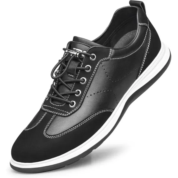 ZRO Mens Fashion Sneakers ColorBlocking Style Casual Shoes for Men 22 ModelBlack