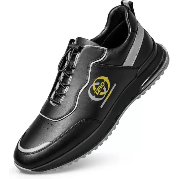 ZRO Mens Y891 Toggle Laces Casual Fashion SneakersBlack
