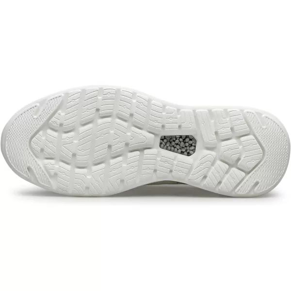 Mens Loafers Genuine Leather Argyle Pattern Wide RF1928 24 SpringWhite