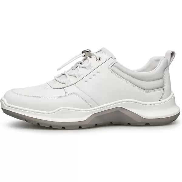 Mens fashion Sneakers Genuine Leather Simple Design easy walking shoes YF1823 24 SpringWhite
