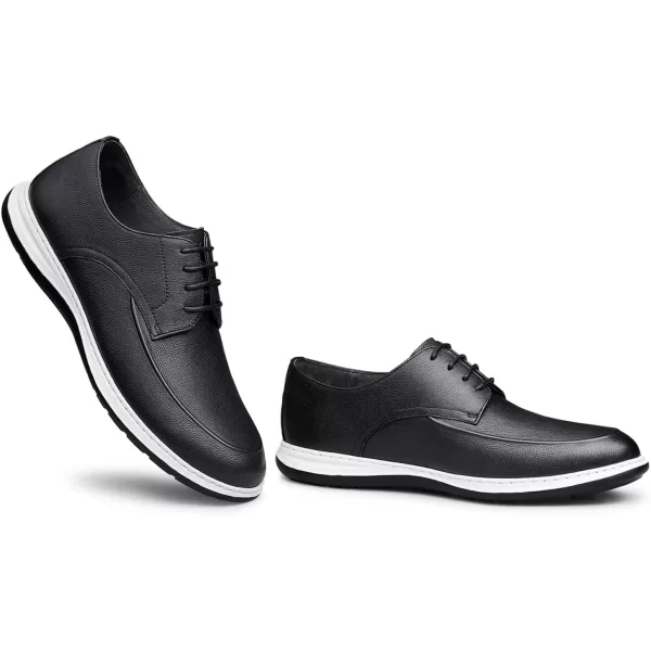 ZRO LeatherStyle Sneakers Popular Quiet Wide Commuting Athletic Shoes R1223333AutumnBlack