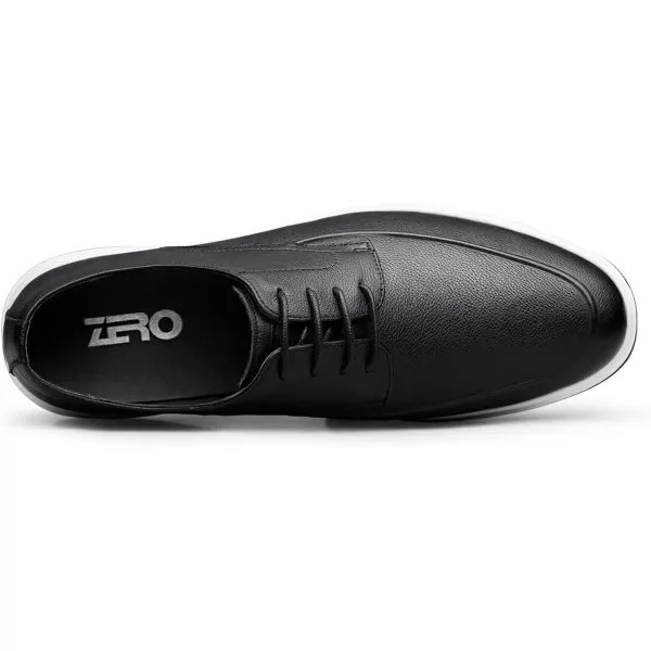 ZRO LeatherStyle Sneakers Popular Quiet Wide Commuting Athletic Shoes R1223333AutumnBlack