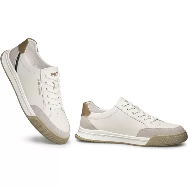 ZRO Mens Fashion Sneakers Suede Wide Casual Walking Shoes for Men S1309223 SpringBeige