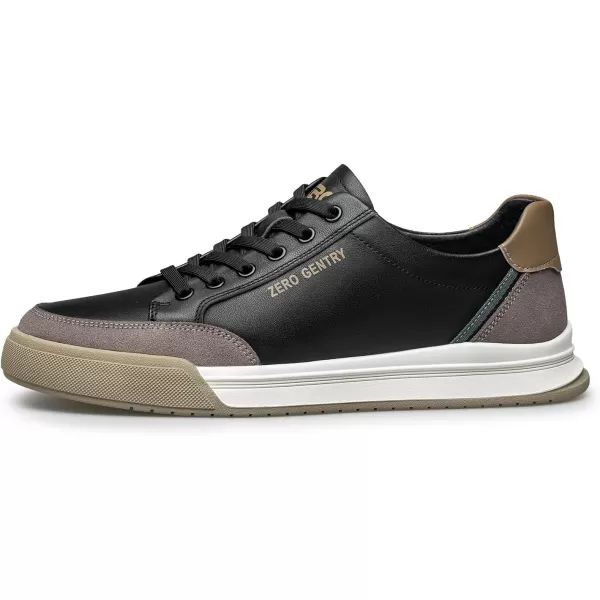 ZRO Mens Fashion Sneakers Suede Wide Casual Walking Shoes for Men S1309223 SpringBlack