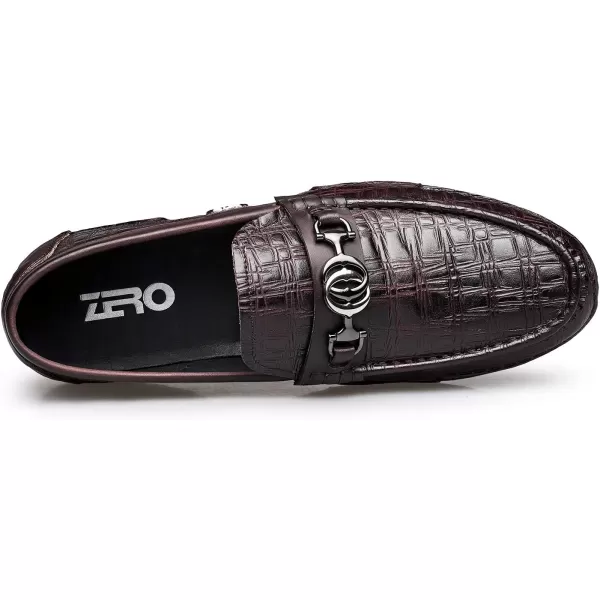 ZRO Mens N297 Fashion Driving Loafer Brown US 8