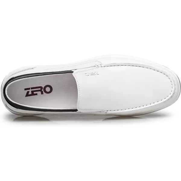 ZRO Mens R373 Casual Fashion Slip OnWhite