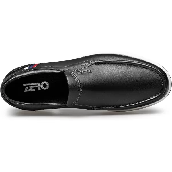 ZRO Mens R739 Moc Toe Casual LoaferBlack