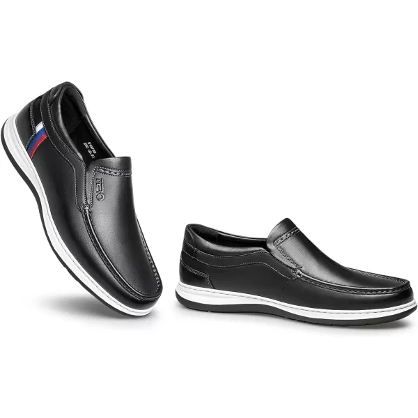 ZRO Mens R739 Moc Toe Casual LoaferBlack