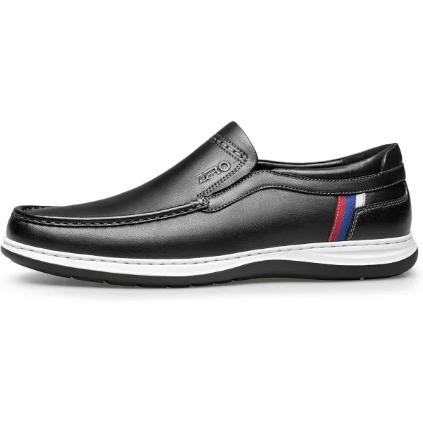 ZRO Mens R739 Moc Toe Casual LoaferBlack