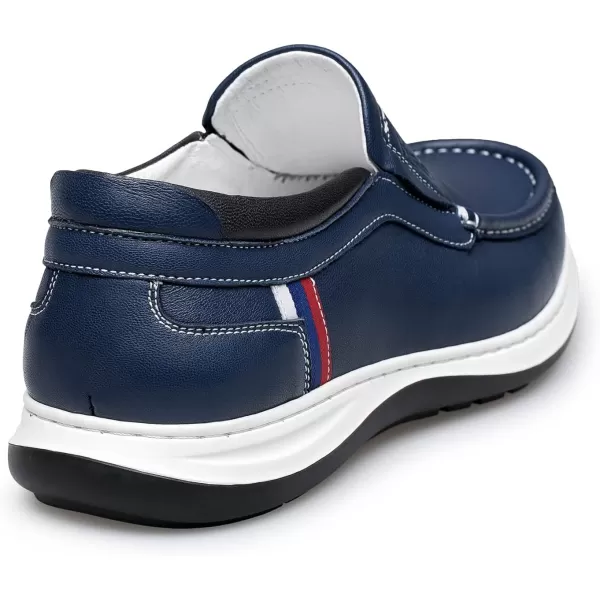 ZRO Mens R739 Moc Toe Casual LoaferBlue