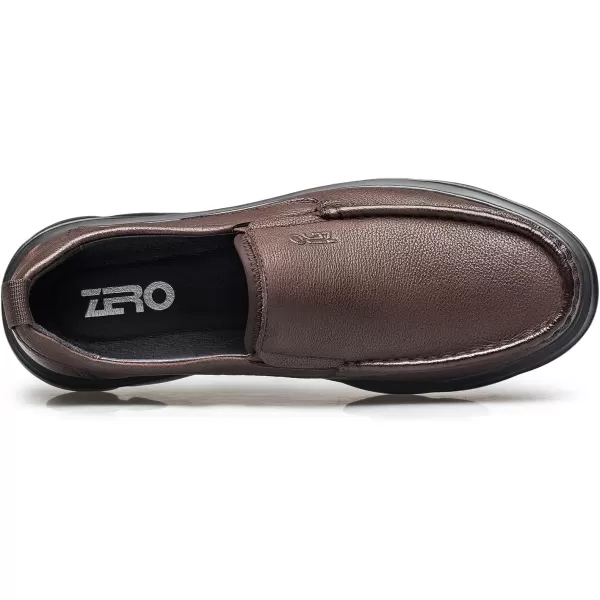 ZRO Mens R767 Moc Toe Walking LoaferBrown