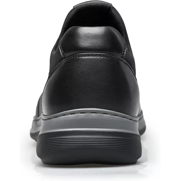 ZRO Mens Toggle Laces Lightweight Fashion SneakersBlack