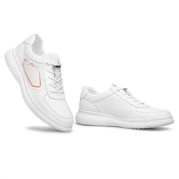 ZRO Mens slip on sneakers Casual fashion shoes for men RF1953 24 SpringWhite