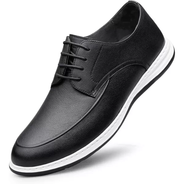 ZRO LeatherStyle Sneakers Popular Quiet Wide Commuting Athletic Shoes R1223333AutumnBlack