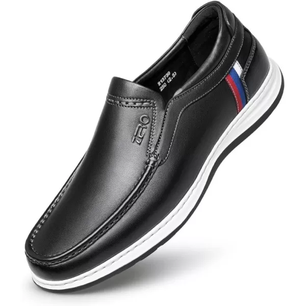 ZRO Mens R739 Moc Toe Casual LoaferBlack