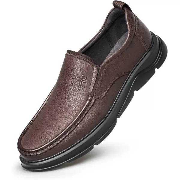 ZRO Mens R767 Moc Toe Walking LoaferBrown