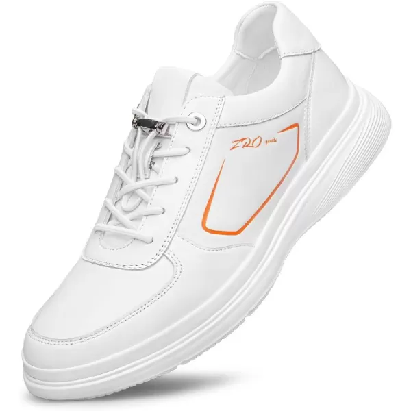ZRO Mens slip on sneakers Casual fashion shoes for men RF1953 24 SpringWhite