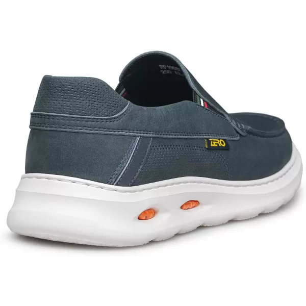 Loafer Mens Genuine Leather Simple UTip Soft RF1968T 24 SpringBlue