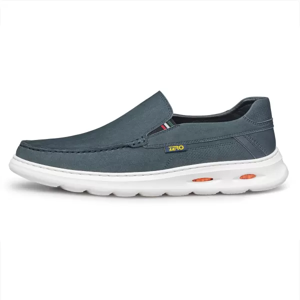 Loafer Mens Genuine Leather Simple UTip Soft RF1968T 24 SpringBlue