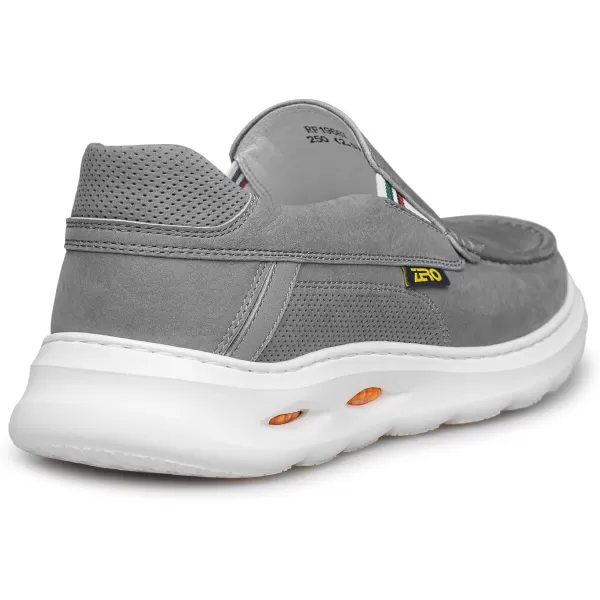 Loafer Mens Genuine Leather Simple UTip Soft RF1968T 24 SpringGrey