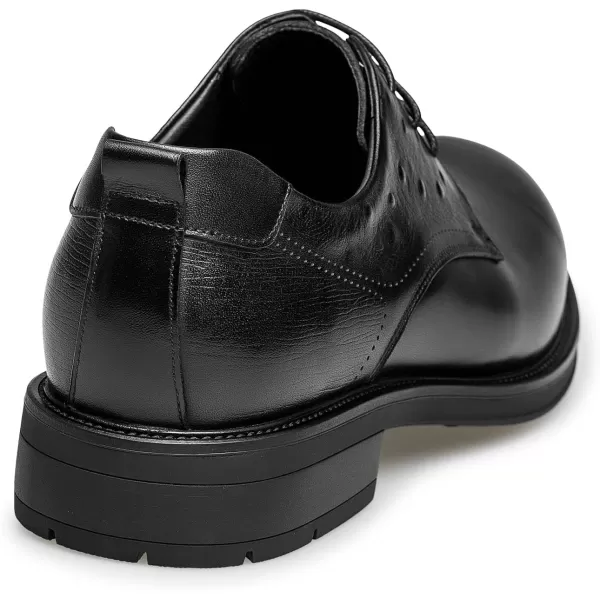 Mens Business Shoes Cowhide Leather Simple AntiSlipB1223680AutumnBlack