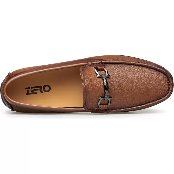 Mens Loafers Genuine Leather NonSlip NF1887 24 SpringBrown