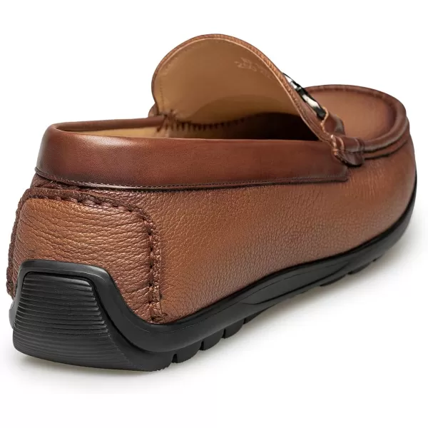 Mens Loafers Genuine Leather NonSlip NF1887 24 SpringBrown