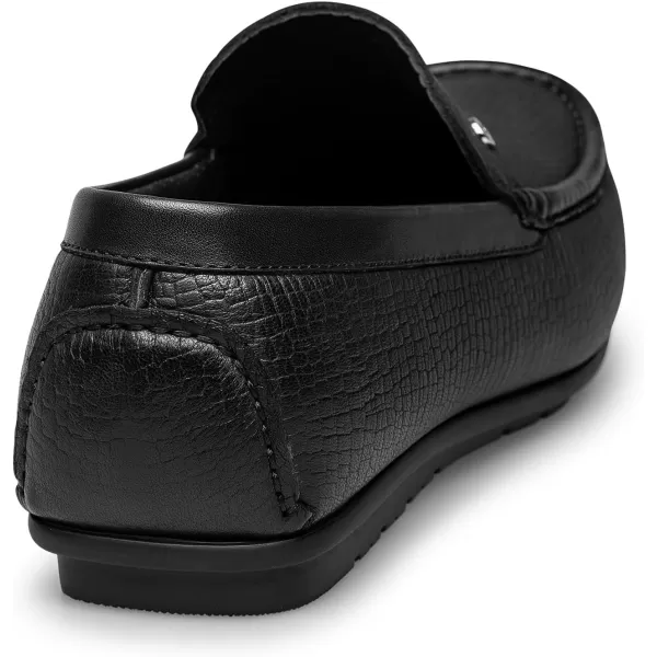 Mens Loafers ampamp Slipons Soft Genuine Leather Shoes for Men XDF1860 24 SpringBlack