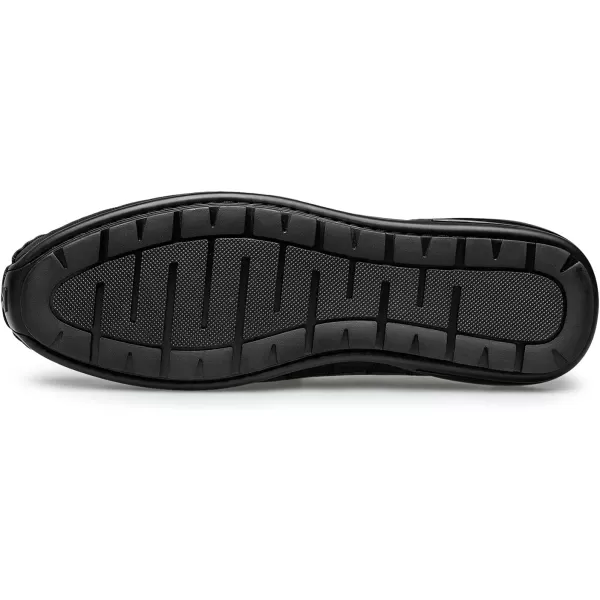 ZRO Mens Loafers ampamp Slipons Alligator Pattern Casual with horesbit N1309523 SpringBlack