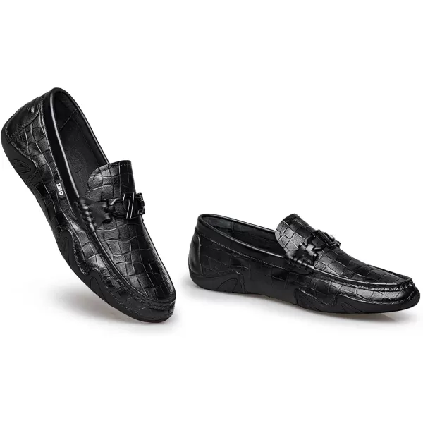 ZRO Mens R056 Casual Driving LoaferBlack