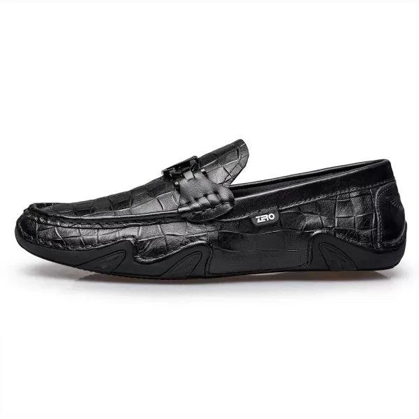 ZRO Mens R056 Casual Driving LoaferBlack